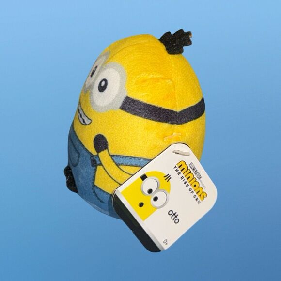 NWT Minion Rise of Gru Otto 2.5" Mini Plush P4 - Picture 2 of 7